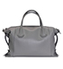Antigona Soft Bag M, £920, Handbags, Grey, Pony / Calfskin, Back view